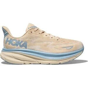 NEW HOKA Mens Clifton 9 Running Shoes Sneakers 12 NIB Oak Alabaster